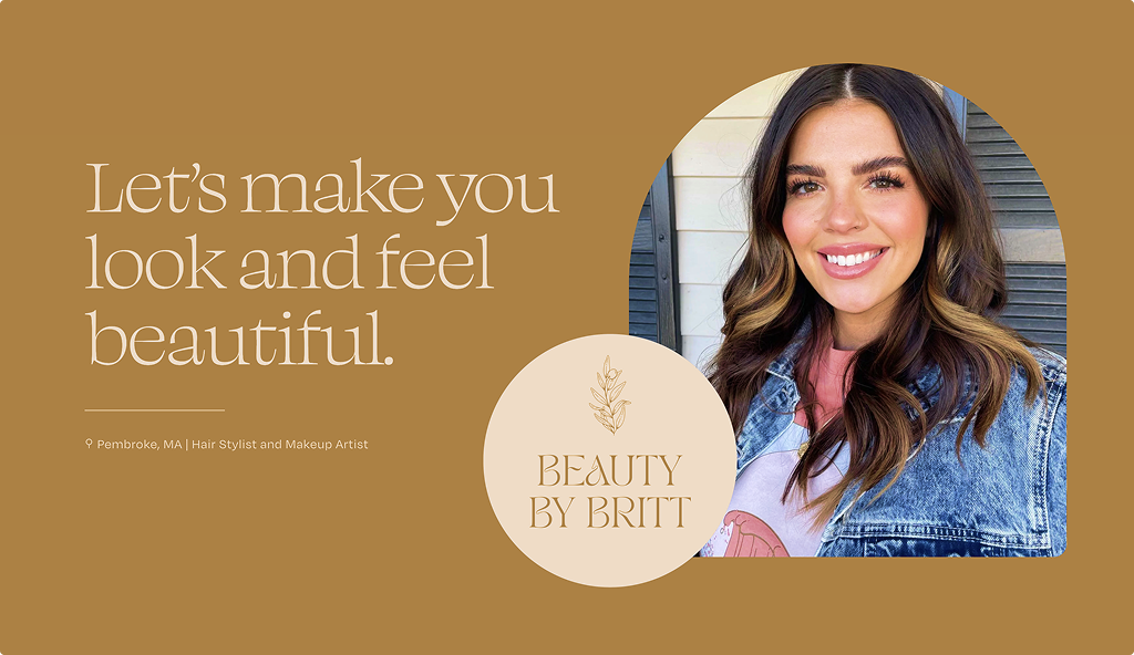 Beauty by Britt website preview