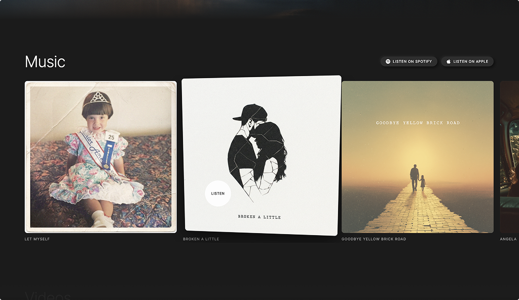 Kat Evans Jackson music site preview