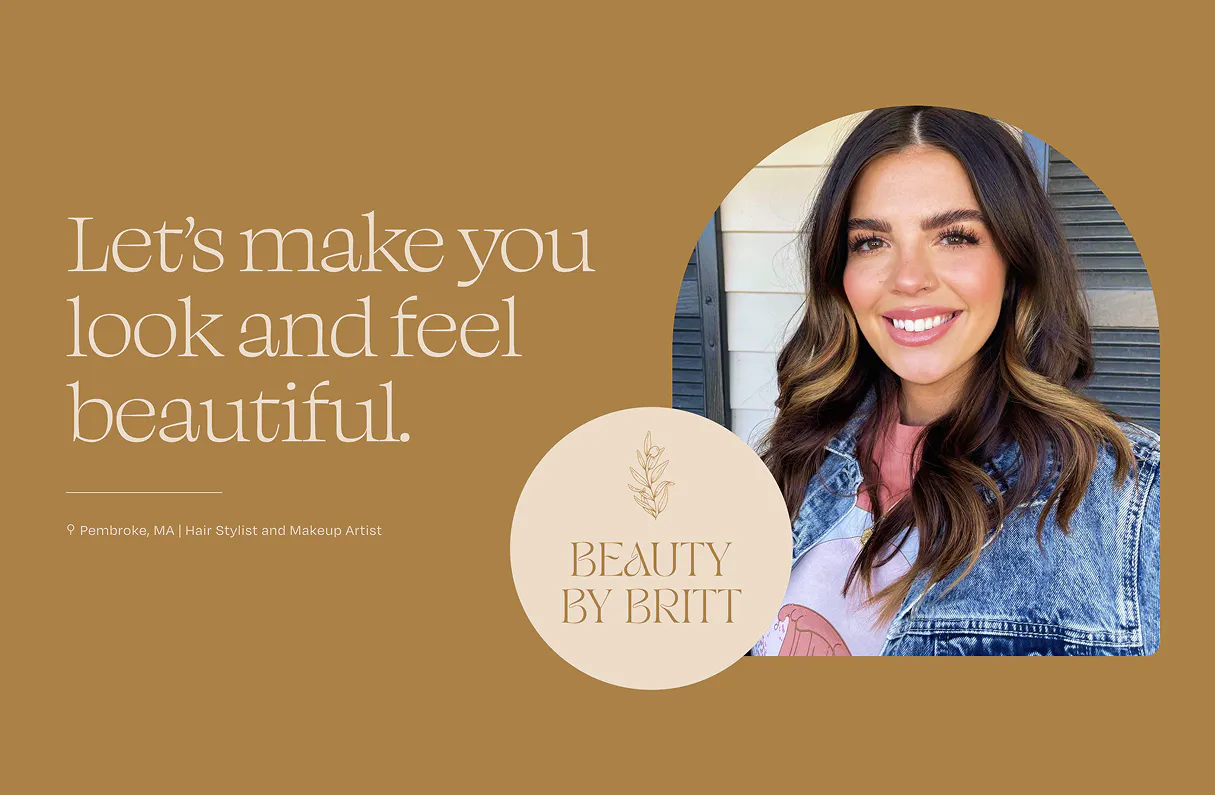 Let's make you look and feel beautiful — Beauty by Britt hero